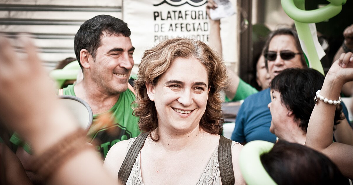 Plataforma Afectats Hipoteca: Ada Colau