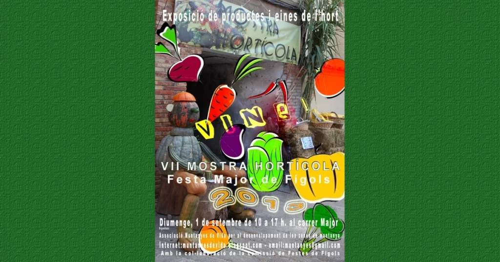 cartell mostra hortícola 2013