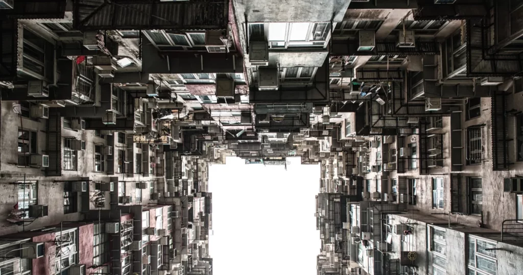 hive apartments building in hong kong