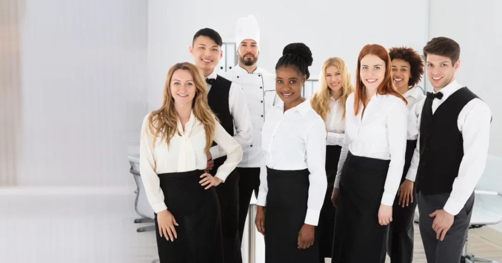 Multi Ethnic Restaurant Staff