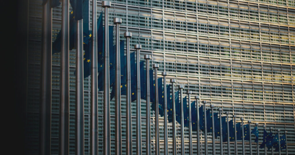 façana edifici EU